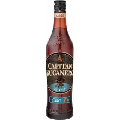Capitan Bucanero Coffee Elixir 7y 34% 0,7 l (holá láhev)