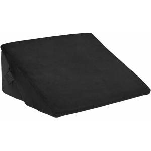 Pure Line Home Клиновидна мемори възглавница за легло Bed Position Memory, 55 x 55 x 26 см, черна