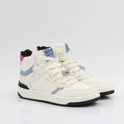 Geox dětské tenisky Washiba s motivem Stitch J56HXD-05404-C0653