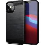 Apple Carbon Shield TPU калъф за Apple iPhone 12 Pro Max - Черен KP9417