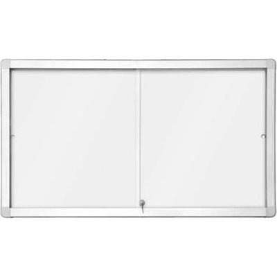 AveTECH interiérová vitrínas posuvnými dveřmi lakovaná magnet. 8 x A4 97 x 70 cm