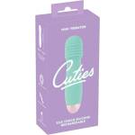 Cuties You2Toys - Cuties Mini Wand - акумулаторен, мини масажен вибратор (зелен)