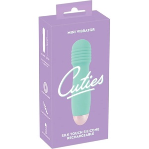 Cuties You2Toys - Cuties Mini Wand - акумулаторен, мини масажен вибратор (зелен)