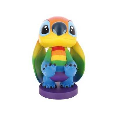 Disney Stitch Rainbow figure clamping bracket Cable guy 20cm