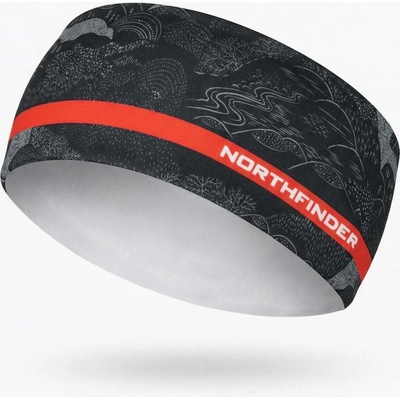 Northfinder AS-2050SKP women's men functional active headband ROXIE černá