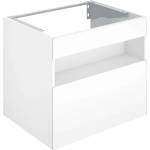 KEUCO Stageline - Шкаф за мивка, 65x63x49 cm, с осветление и USB, бял 32852300100 (32852300100)