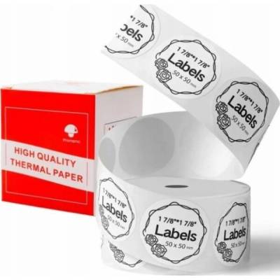 Phomemo Samolepicí papírové samolepky 140 kulatých štítků Phomemo M110 M120 M200 M220 M221 / XY5050-140