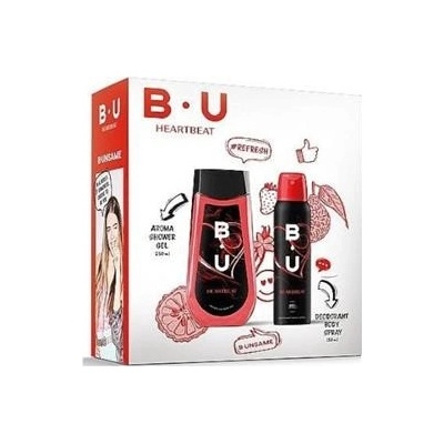 B.U. Heartbear deo 150 ml + sprchový gel 250 ml