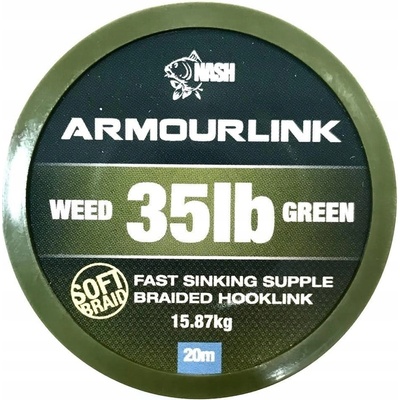 Kevin Nash šňůra Armourlink 20m 35lbs Weed