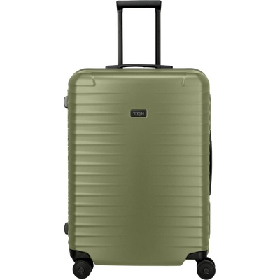 Titan Пътни куфар Titan Overseas M plus Forest green Titan | Zelen | МЪЖЕ | UNI