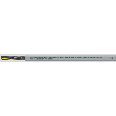 Helu JZ-603 83685-1000 riadiaci kábel 5 G 1.5 mm² 1000m sivá