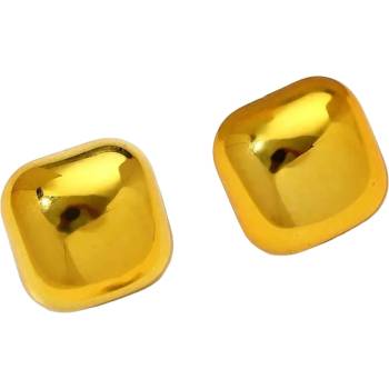 HARAHU Обеците AD-33358 - Square / Златна KP33358 (AD-33358)