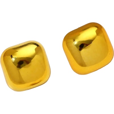 HARAHU Обеците AD-33358 - Square / Златна KP33358 (AD-33358)