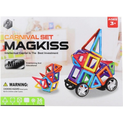 Magkiss magnetická stavebnice 36ks