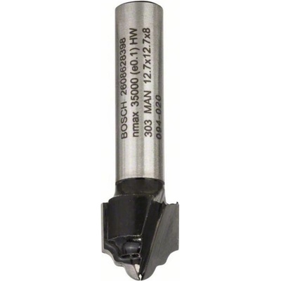 Bosch Accessories 2608628398 profilová fréza tvrdokov Délka 46 mm Vnější Ø 12.7 mm Ø hřídele 8 mm