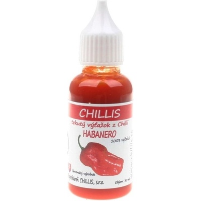 CHILLIS Habanero red tekuté chilli 30 ml