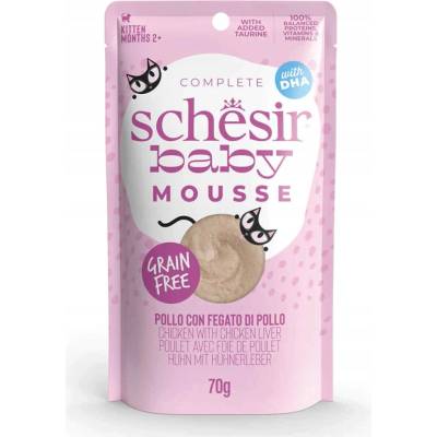 Schesir Cat Kitten Lifestage Mousse kura 70 g