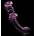 DreamToys Glaze Glass Rosebud G-Spot Dildo Pink