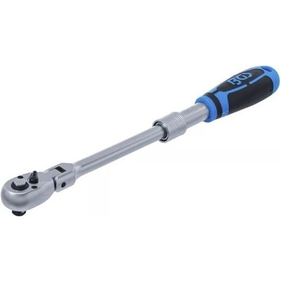BGS technic Реверсивна тресчотка на база 3/8" , удължаваща се, с чупеща глава, 260 - 365 мм; BGS technic 25126