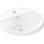 Hansgrohe Xuniva S - Умивалник, диаметър 45 см, с преливник, отвор за смесител, SmartClean, бял 61056450 (61056450)