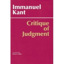 Critique of Judgment Kant Immanuel