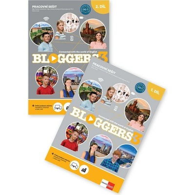 Bloggers 3 (A2.1) - 2dílný prac. sešit + žákovská licence