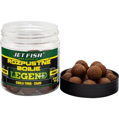 Jet Fish Rozpustné Boilies Legend Range 250ml 24mm Chilli Tuna Chilli