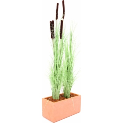 Europalms rákos, světle zelený, umělý, 127 cm