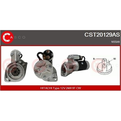 Štartér CASCO Brand New HQ CST20129AS