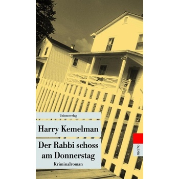 Der Rabbi schoss am Donnerstag Kemelman HarryPaperbackv němčině