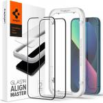 Spigen tR Align Master 2 бр. , черни - iPhone 13/13 Pro