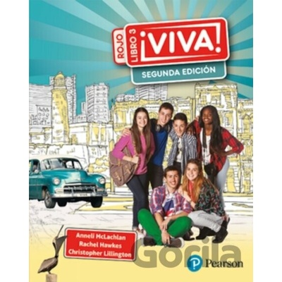 Viva 3 rojo Segunda edicion pupil book Hawkes Rachel