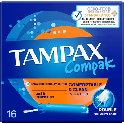 Tampax Compak Super plus 16 ks – Zboží Dáma