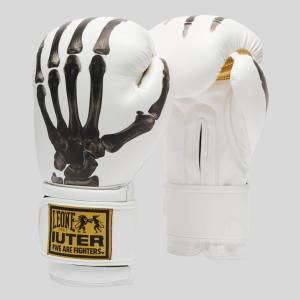 LEONE 1947 Боксови Ръкавици Leone X Iuter White - 14 oz