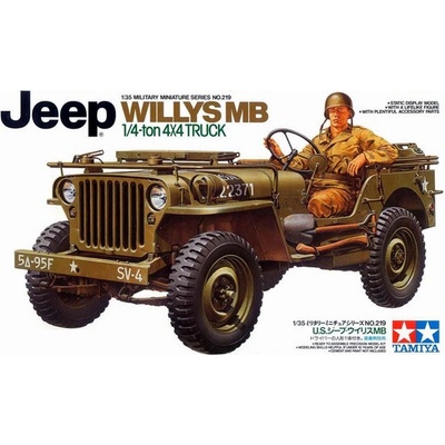 Tamiya Jeep Willys MB 4 ton 4x4 truck 35219 1:35