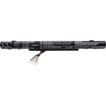 Cameron Sino Батерия за лаптоп ACER Aspire E5 522-64T9, Aspire F5-571-50RK, TravelMate P257-M-52CA, AL15A32 LiIon 14.8V 2200mAh CAMERON SINO (CS-ACE542NB)