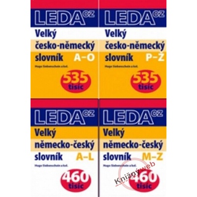 Velký česko-německý a německo-český slovník - Hugo Siebenschein