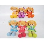 SUN-DAY Doll 6 designs 40cm with glossy 163042 Sunday mix price for 1 piece