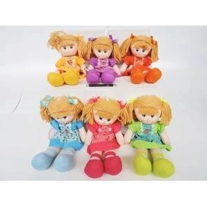 Sun-Day Doll 6 designs 40cm with glossy 163042 Sunday mix price for 1 piece