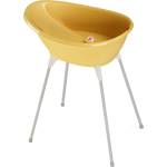 Okbaby Комплект вана и стойка OK Baby - Бела, 79 cm, жълта (OKBBES92505YE)