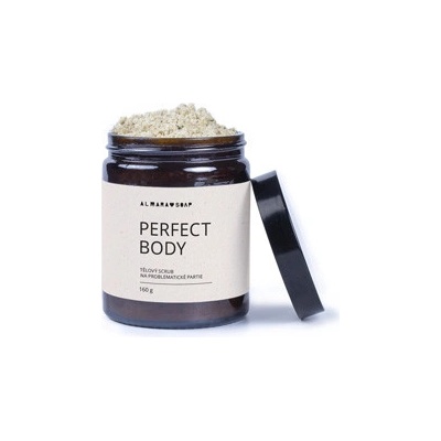 Almara soap PERFECT BODY prírodný telový scrub pre spevnenie pokožky 160 g