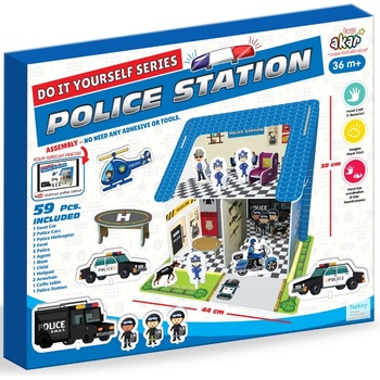 Image 1 of Akar 3D Макет Akar - Полицейски участък (92-850)