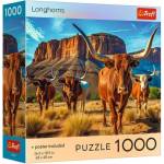 Trefl Puzzle 1000 USA Collection: Дългороги (99280)
