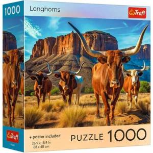 Trefl Puzzle 1000 USA Collection: Дългороги (99280)