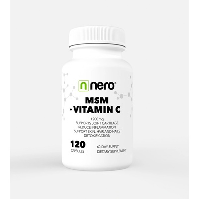 Nero MSM + Vitamín C 120 kapslí