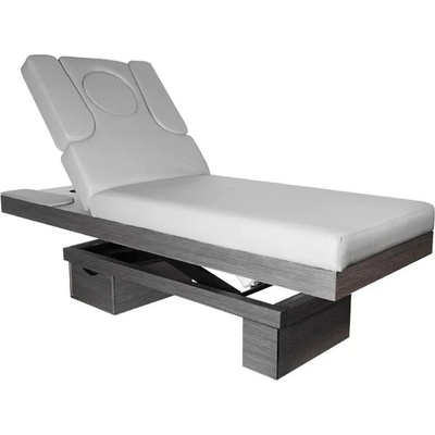 Azzurro Elektrické wellness lehátko s vyhrievaním 815B 200*76 cm 95 kg sivá
