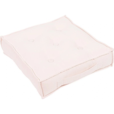 Cotton & Sweets Puf podsedák na sedenie Powder pink