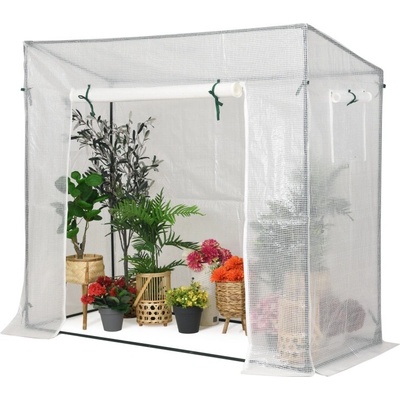 Garden Point 2 x 0,8 m biela