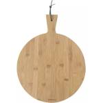 KingHoff Дъска за рязане на пица Kinghoff KH 1674, 35 см. диаметър, бамбук, кафява (KH 1674)