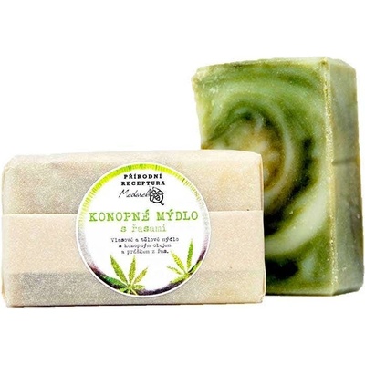 Medarek vlasové a telové konopné mydlo s riasami 50 g